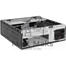 Компьютерный корпус Desktop ExeGate FL-102-TPS400 (mini-ITX, БП TPS400 с вент. 8см, 2*USB + 1*USB 3.0, аудио, черный)