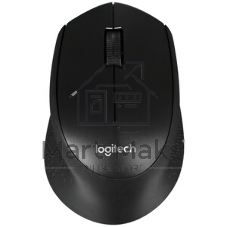 Мышь беспроводная Logitech M280 серый, 1000 dpi, радиоканал, USB, кнопки - 3