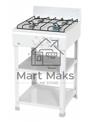 Плита газовая Flama AVG 1402 W белый,щиток, конфорок 4 шт, духовка 50 л, 50 см x 85 см x 58 см