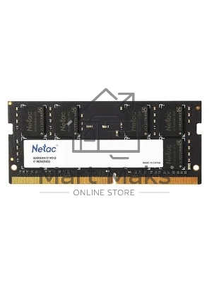 Оперативная память NETAC Basic, DDR4, 16Gb (1x16Gb), 2666MHz, CL19, SO-DIMM
