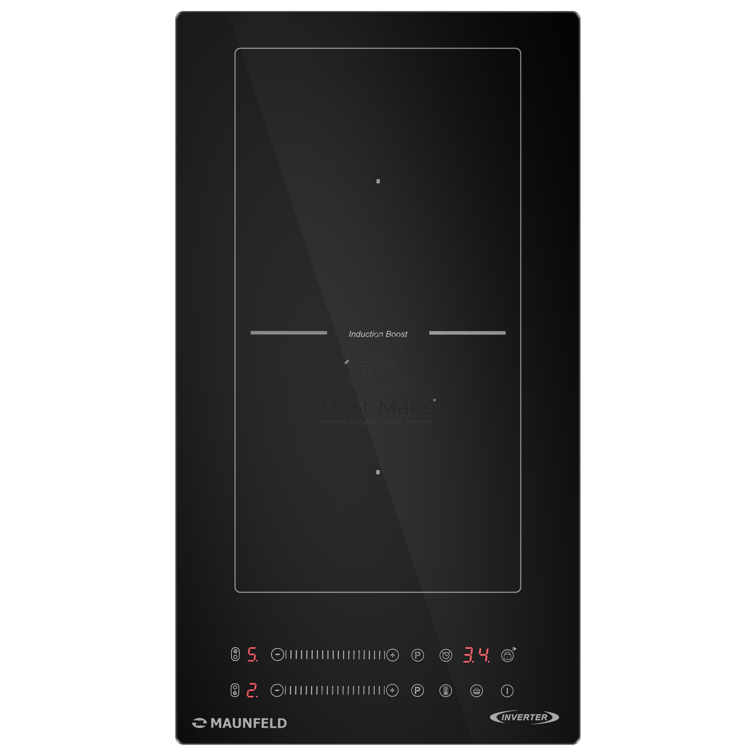 Индукционная варочная панель Maunfeld CVI292S2BBK Inverter
