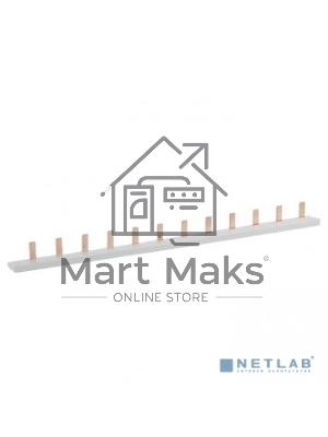 Шина соединительная типа EKF pin-01-63 PIN для 1-ф нагр. 63А 54 мод. EKF PROxima