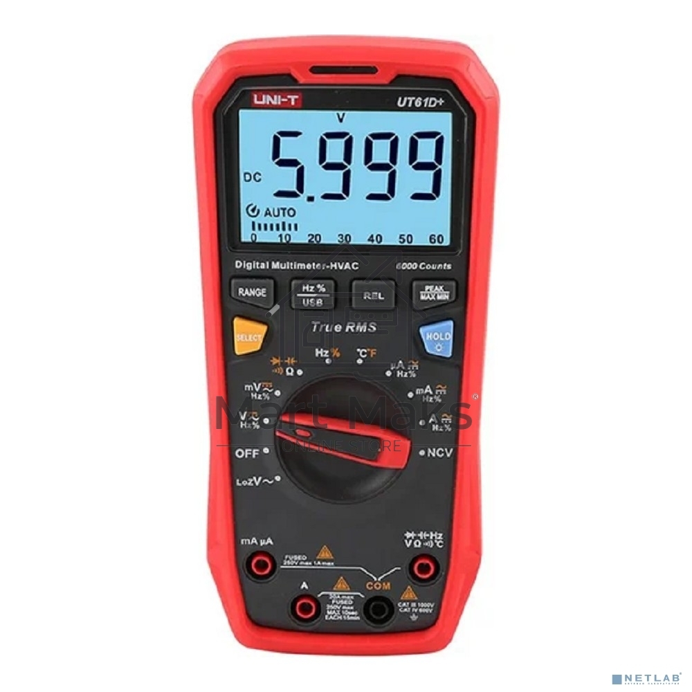 Мультиметр UNI-T UT61D+