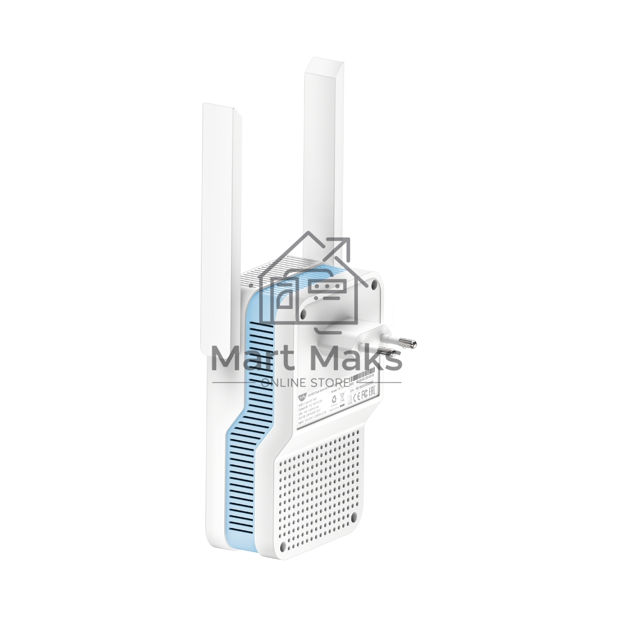 Повторитель беспроводного сигнала Cudy RE1200 AC1200 10/100BASE-TX/Wi-Fi белый