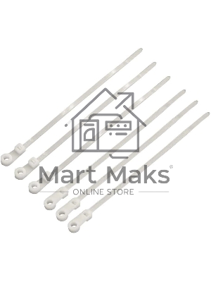 Стяжка пластиковая Lanmaster TWT-CVS-200 200x4мм (упак:100шт) нейлон 6.6 внутри помещений прозрачный