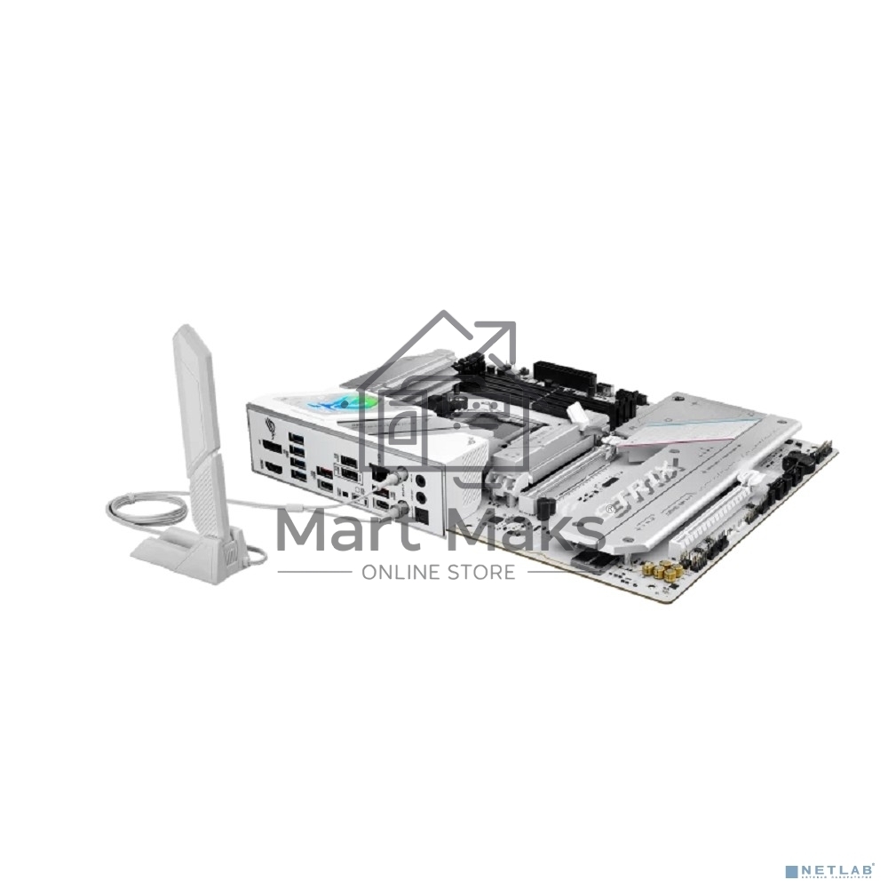 Материнская плата ASUS ROG STRIX B850-A GAMING WIFI, AM5, AMD B850, 4xDDR5, 2xSATA, 4xM.2, 1xPCIe 5.0 x16, 1xPCIe 4.0 x16, 1xPCIe x4, 1xDP, 1xHDMI, 1x2.5Gb LAN, 1xUSB-C 20Gbps, 1xUSB-C 10Gbps, 2xUSB-A 10Gbps, 4xUSB 5Gbps, 2xUSB-A 2.0, 3x3.5 мм, 7.1, ATX