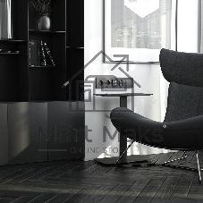Рамка WERKEL на 5 постов  AluMax (черный алюминий) W0053508