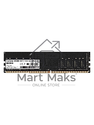 Оперативная память Exegate, DDR4, 16GB (1x16 GB), 2666 MHz, CL19, DIMM, OEM