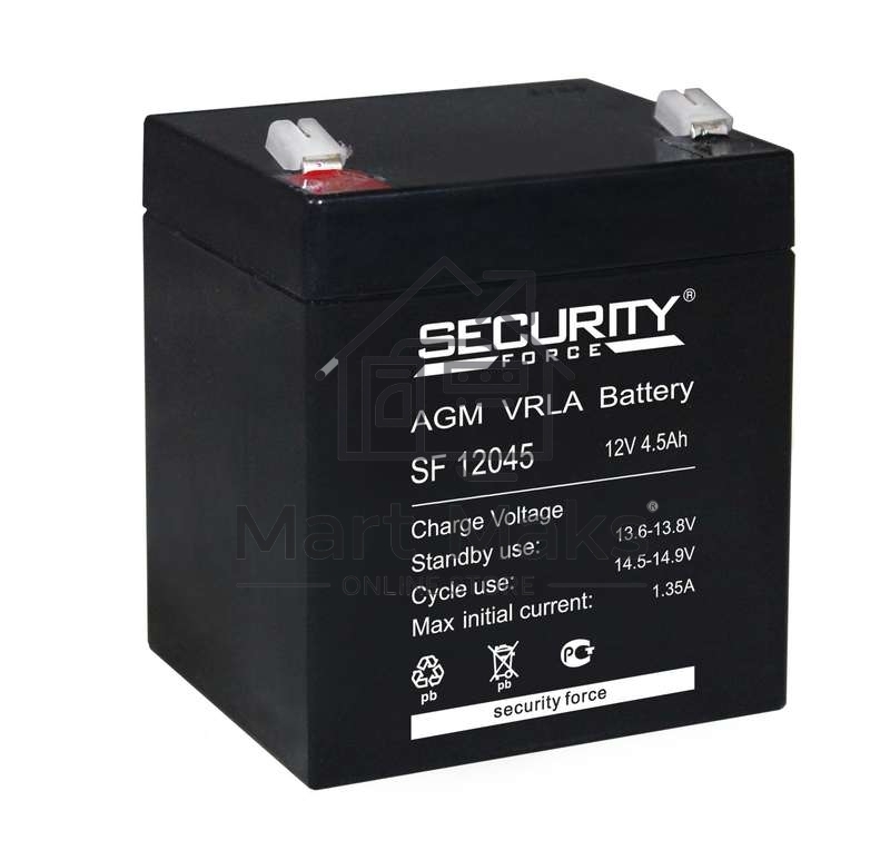 Батарея Delta Security Force SF 12045 (12V 4.5Ah)