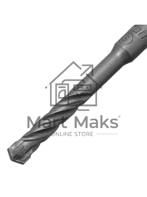 Бур по бетону Matrix, 8 x 110 мм, SDS PLUS c крестовой пластиной