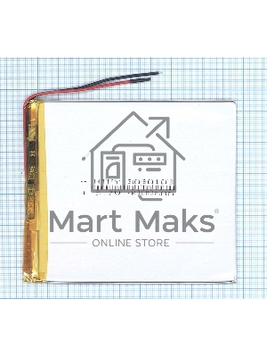 Аккумулятор Li-Pol (батарея) 3*90*103мм 2pin 3.7V/4000mAh