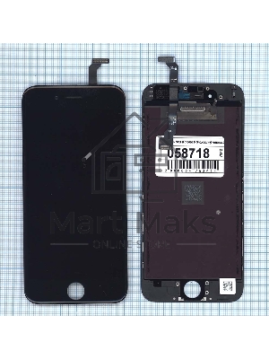 Дисплей для Apple iPhone 6 в сборе с тачскрином (Foxconn) черный