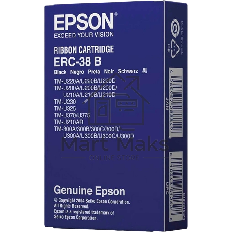 Картридж матричный Epson C43S015374 матовый чёрный (3 000 000 знаков) для TM-U210/U220/U230/U300/U375