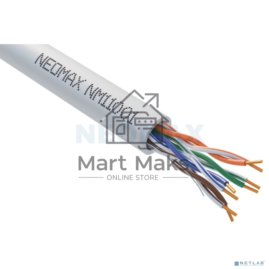 Кабель UTP cat.5е 4 пары (305 м) 0.45мм