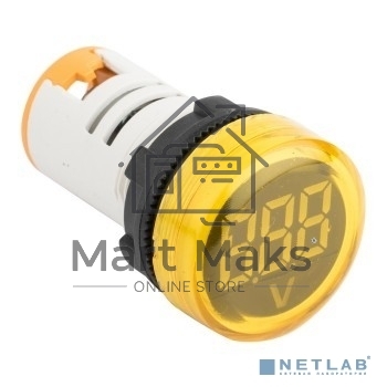Индикатор значения напряжения ED16-22VD жел. PROxima EKF ed16-22vd-y