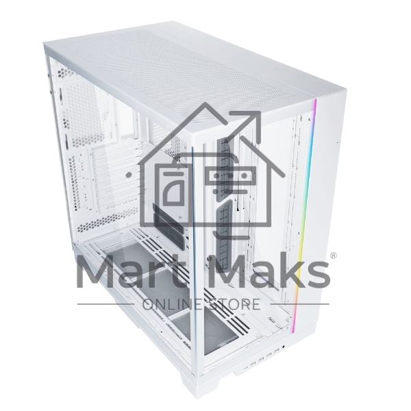 Компьютерный корпус LIAN LI O11 Dynamic EVO XL White, Large Case: EATX(under 280mm)/ATX/MICRO-ATX/MINI-ITX, 4xUSB 3.0, 1xUSB Type-C, 1xAudio, Included Fans: none