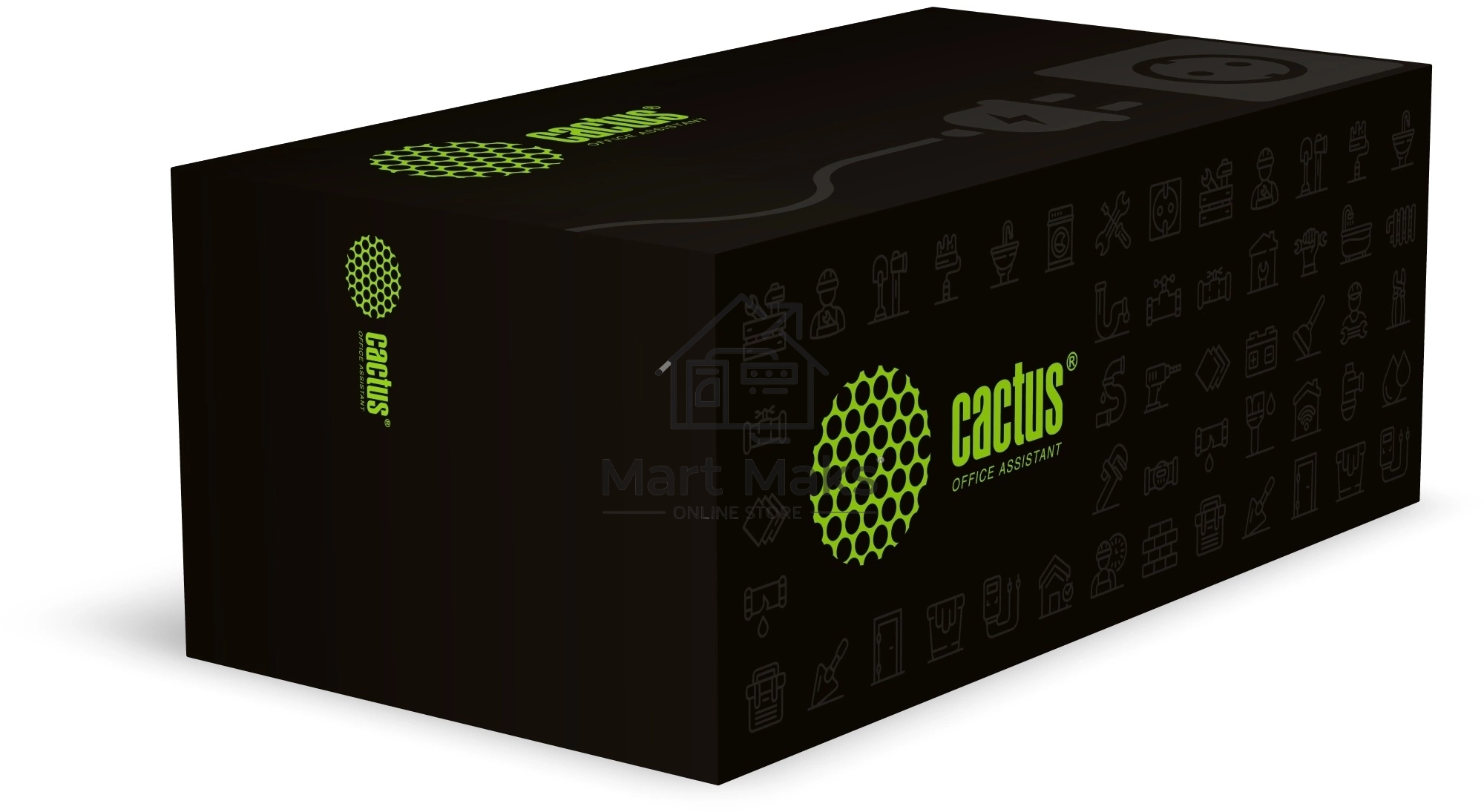 Розетка Cactus CS-SOCKET-USBA-WLESS для столешницы серебристый