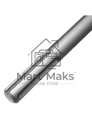 Зубило Denzel плоское, широкое, 25 х 50 х 360 мм, 40Cr, SDS MAX