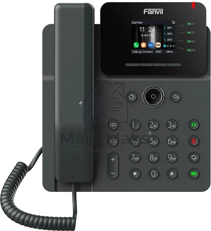 Телефон IP Fanvil V61G черный