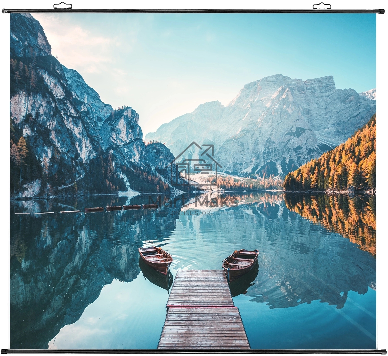 Проектор Cactus CS-M1.SG + Экран CS-PSRM-180X180-BK DLP (1920x1080) 200000:1 ресурс лампы:20000часов 1xUSB typeA 1xHDMI 1.9кг