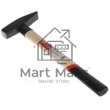 Молоток слесарный Matrix 300 г, квадратный боек, деревянная рукоятка