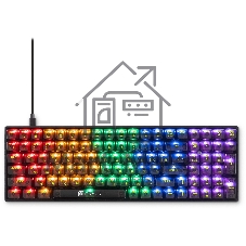 Клавиатура Oklick 915GK проводная, USB Type-A, чёрный