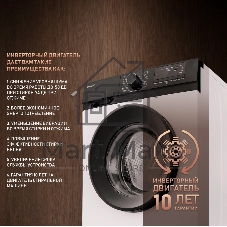 Стиральная машина Weissgauff WM 45127 DC Inverter Steam белый, загрузка фронтальная 7 кг, 1200 об/мин., класс: А+++