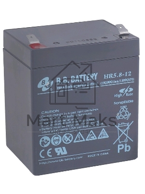 Батарея B.B.Battery HR 5.8-12 (12V 5.8Ah)