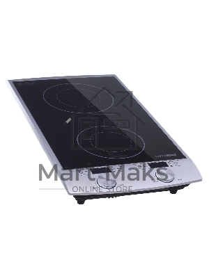 Плита настольная электрическая Hyundai HYC-0103 серебристый/черный стеклокерамика (настольная)