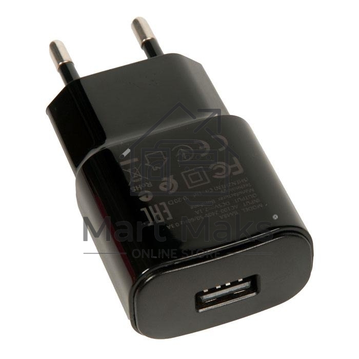 Зарядное устройство BOROFONE BA48A Orion single port charger(EU), черный