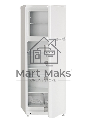 Холодильник Atlant МХМ-2835-90 белый двухкамерный 202/70л морозилка сверху