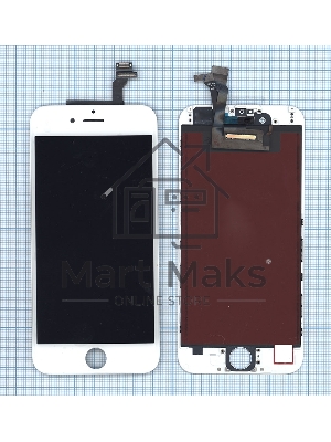 Дисплей для Apple iPhone 6 в сборе с тачскрином (Foxconn) белый