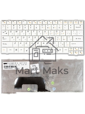 Клавиатура для ноутбука Lenovo IdeaPad S12 белый