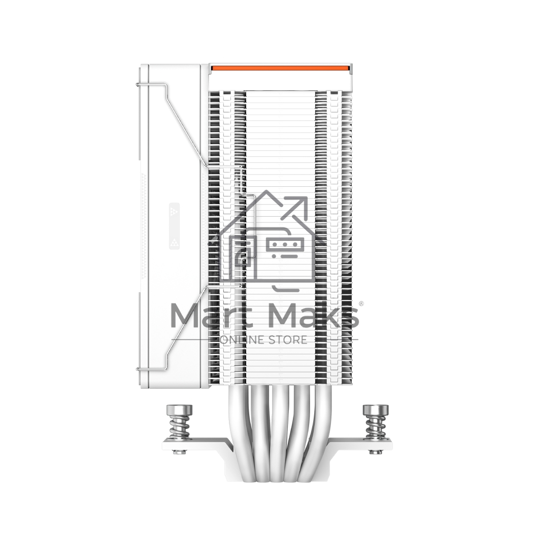 Кулер для процессора PCCooler RZ500 белый 120мм алюминий+медь 2200rpm 32db 4-pin 250W 155мм