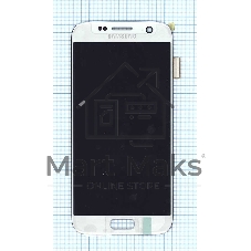 Дисплей для Samsung Galaxy S7 SM-G930F серебристый