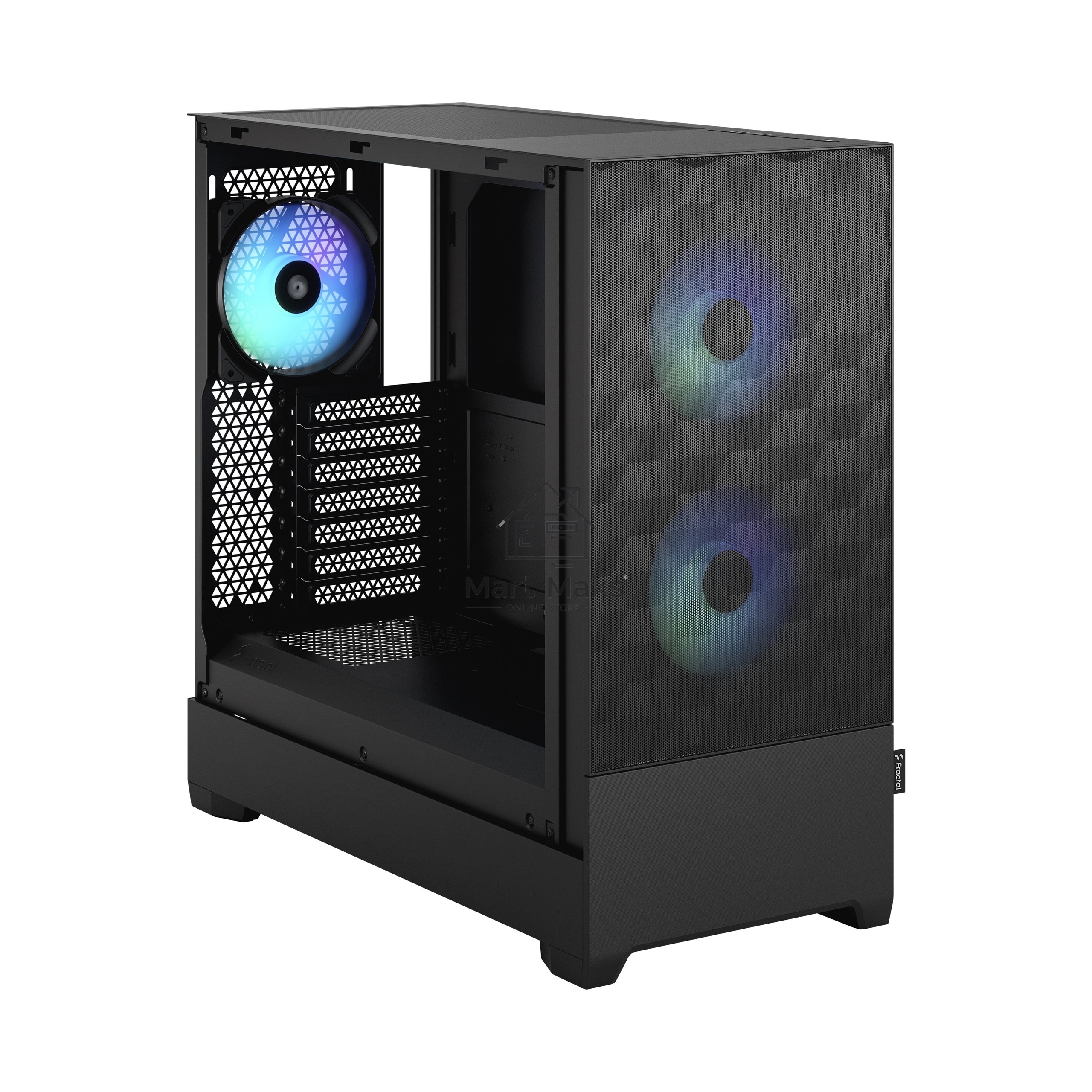 Корпус Fractal Design Pop Air RGB Black TG Clear Tint FD-C-POR1A-06