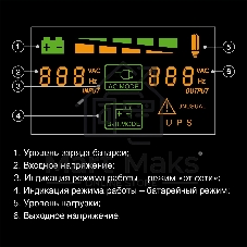 Источник бесперебойного питания ExeGate SpecialPro Smart LLB-1000.LCD.AVR.4SH (1000VA/700W, LCD, AVR, 4*Schuko, батарея 12V 7.2Ah - 2 шт., металлический корпус, Black)