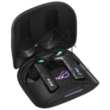 Гарнитура ASUS ROG Cetra True Wireless SpeedNova чёрный, беспроводная, радиоканал, до 26 ч, совместимость с PS5