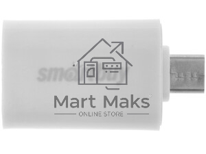Адаптер Smartbuy USB-C - microUSB (M-USB)/1000