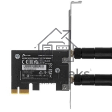 Двухдиапазонный адаптер PCI Express TP-Link Archer TX20E с поддержкой Wi-Fi AX1800 и Bluetooth 5.2