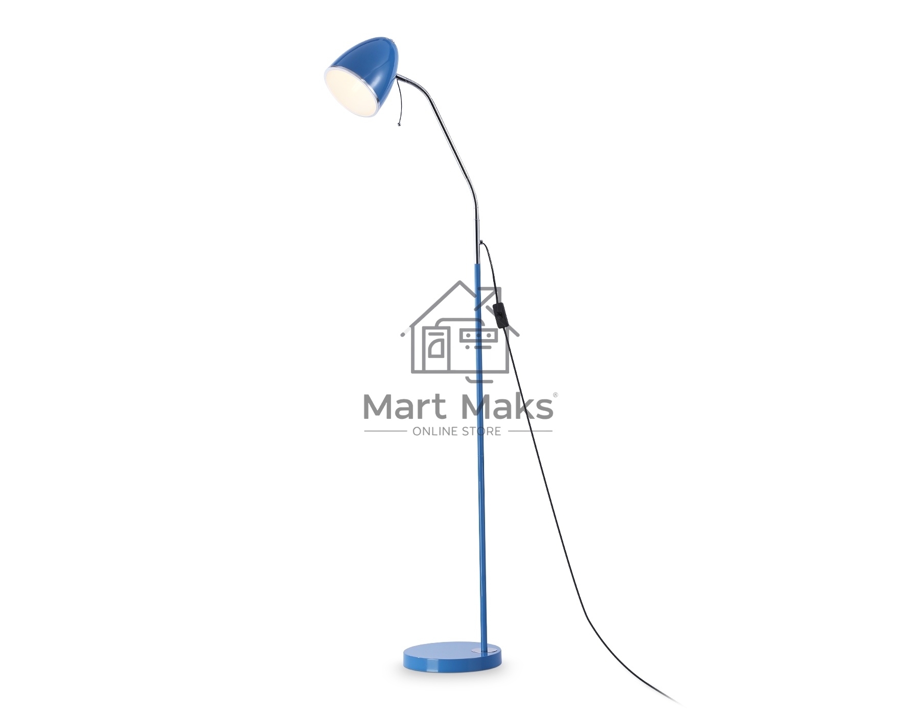 Светильник Ambrella light TR97691 BL синий E27 max 40W D150*1540