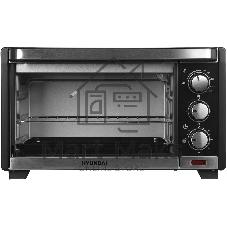 Мини-печь Hyundai MIO-HY091 20 л, 1380 Вт, черный