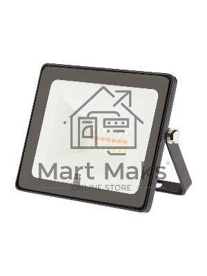 Прожектор цветного свечения мультиколор (RGB) 10 ватт с пультом дистанционного управления