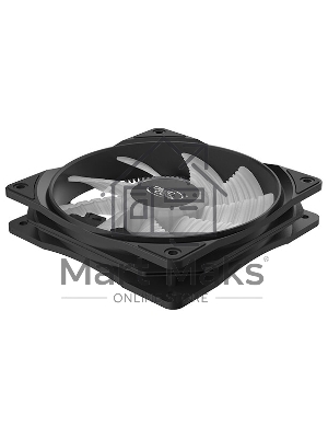 Вентилятор для корпуса DEEPCOOL RF120R черный, 120 мм, 1300 об/мин, 21.9 дБ, 3 pin