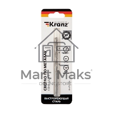 Сверло по металлу Kranz 5х86х52 мм 