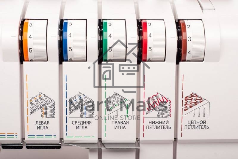 Коверлок Merrylock 075 белый