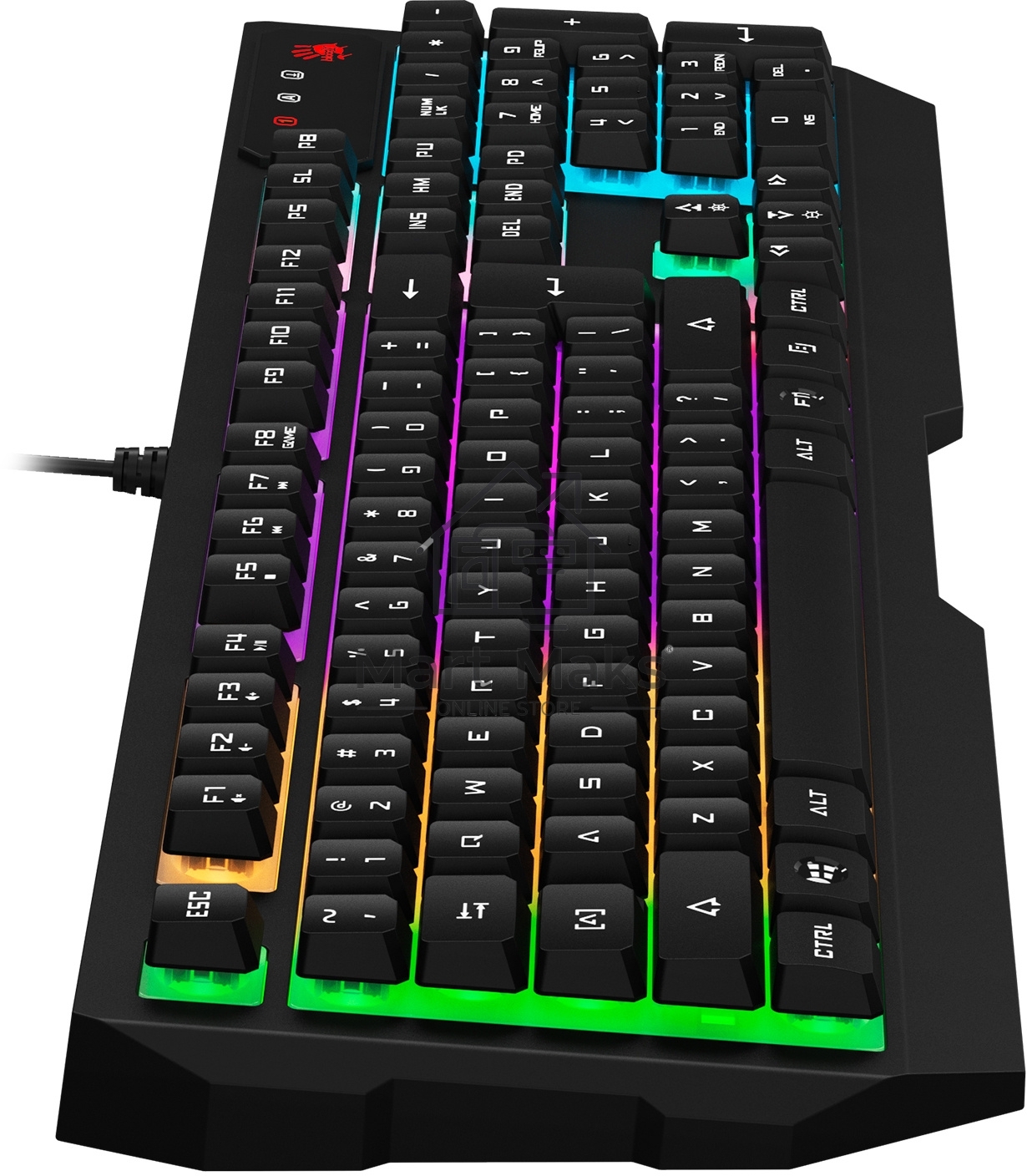 Клавиатура A4Tech Bloody B135N проводная USB черный