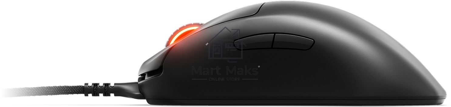 Мышь проводная SteelSeries Prime черный, 18000 dpi, USB, кнопки - 6