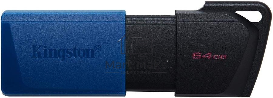 Флешка USB R/W R/W Kingston 64Gb DataTraveler Exodia M DTXM/64GB USB3.0 черный/синий