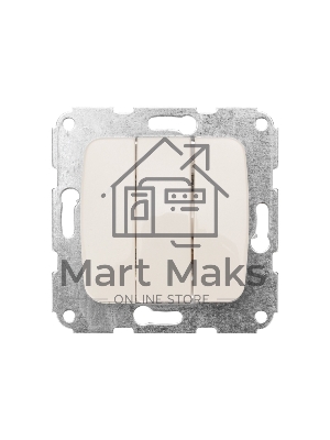 Выключатель DEA 3кл с/у 10А мех. Беж KRANZ